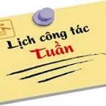 LỊCH CÔNG TÁC